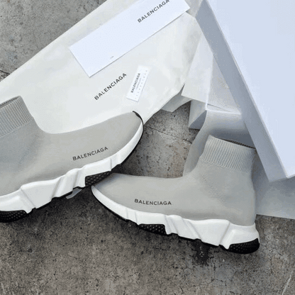 Balenciaga Speed Knit Sneakers - Grey