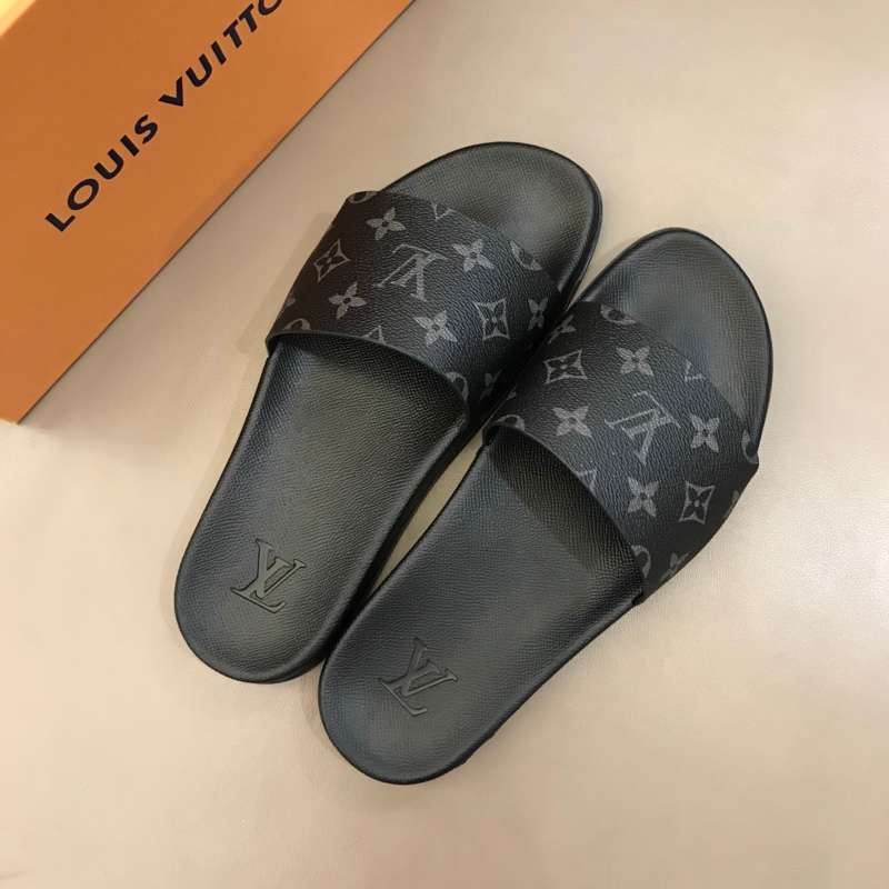 LV Classic Slides - Black