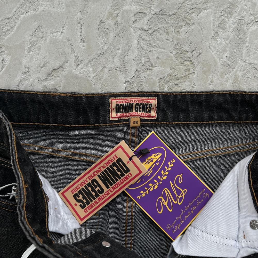 Crtez Island Denim Shorts - Black