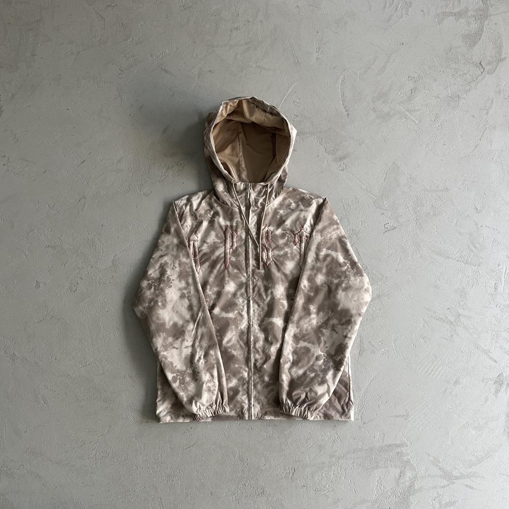 TS Washed Arch Windbreaker - Khaki