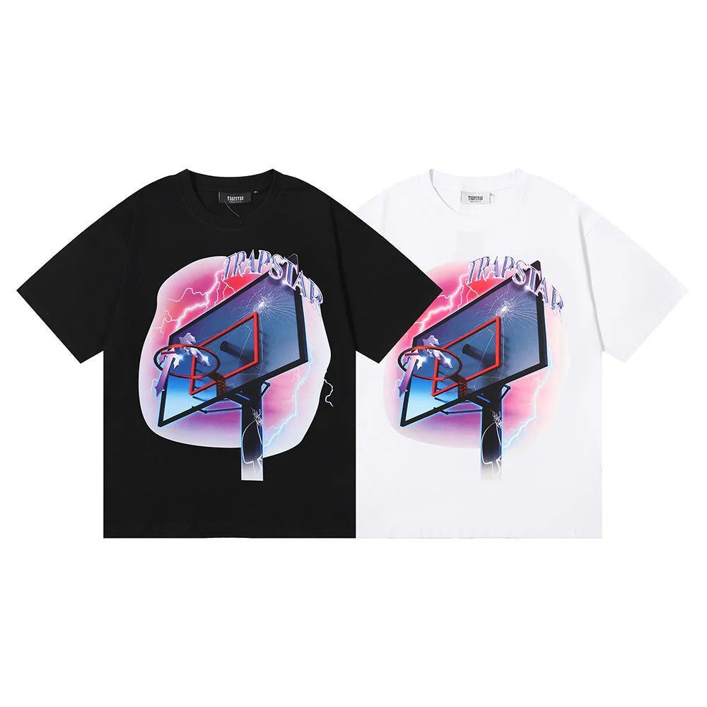 TS Basketball Board T-Shirt - Black/White