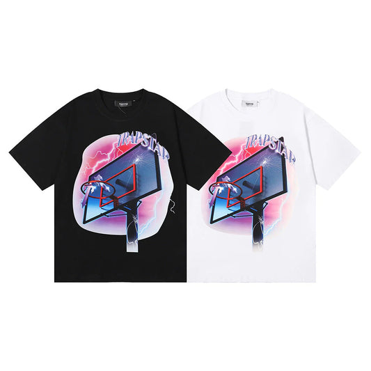 TS Basketball Board T-Shirt - Black/White