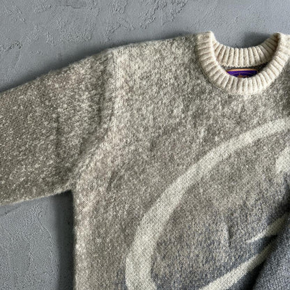 Crtez C-Star More Hair Knit Sweater - Grey