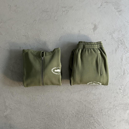Crtez Superior Royale Zip Set - Army Green