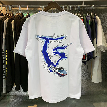TS Speedboat T-Shirt - Black/White