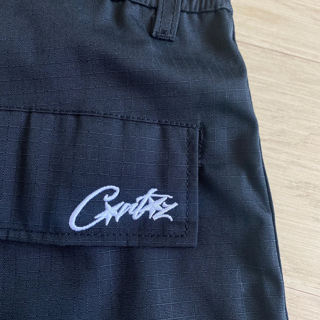 Crtez New Cargo Shorts - Black