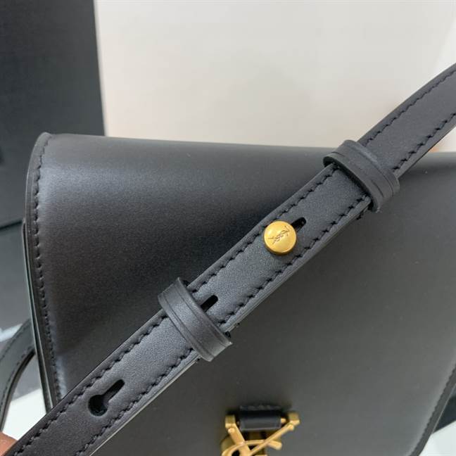 YSL Kaia North/South Satchel - Black
