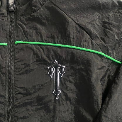 TS Irongate T Shellsuit - Black/Green