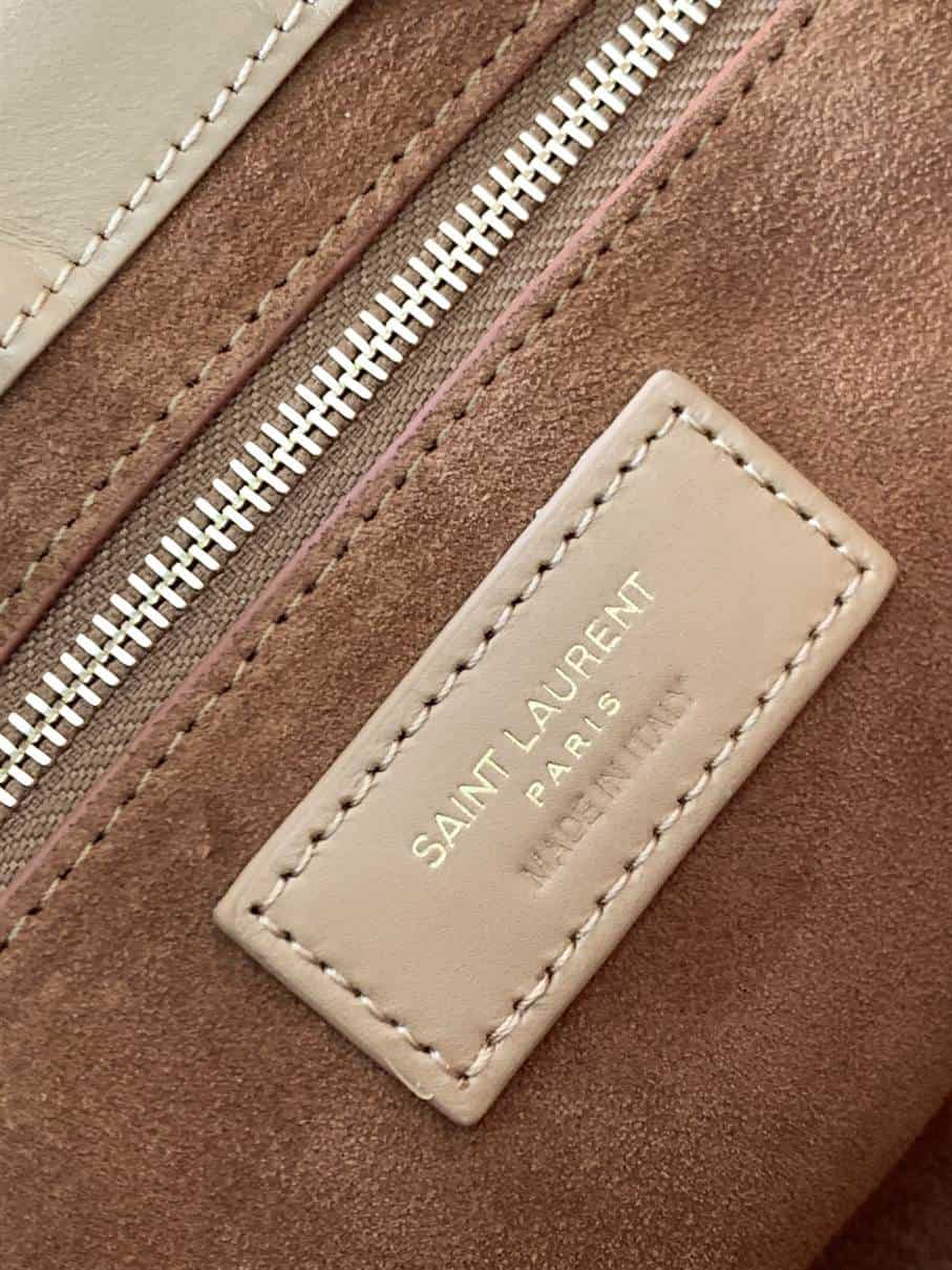 YSL 5A7 Hobo Bag - Beige