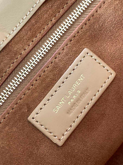 YSL 5A7 Hobo Bag - Beige
