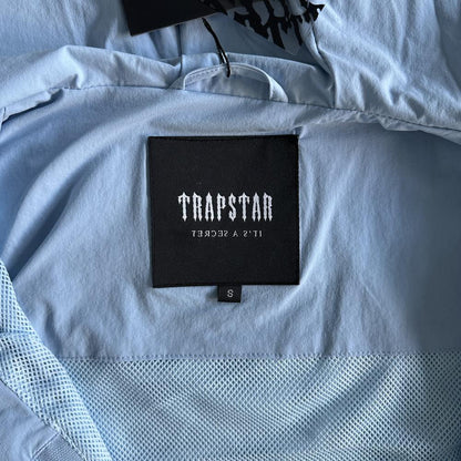 TS Decoded Windbreaker Jacket - Light Blue