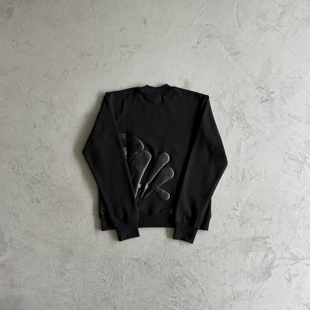 Syn Round Neck Set - Black