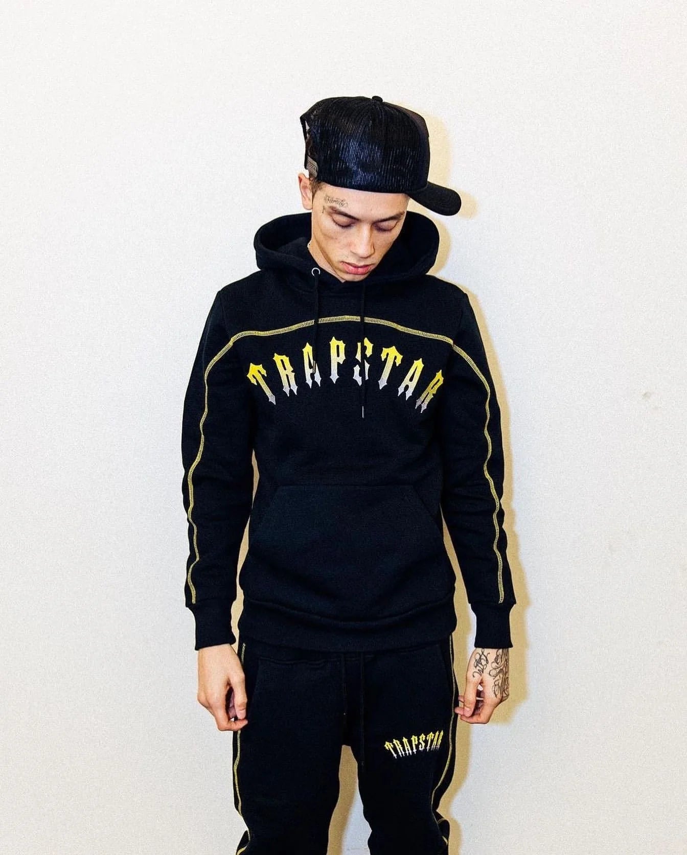 TS x Central Cee 23 Arched Panel Set - Black/Yellow