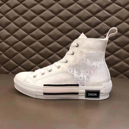 Dior B23 High-Top Shoes - White