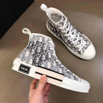 Dior B23 High-Top Shoes - Grey