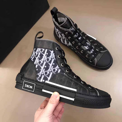 Dior B23 High-Top Shoes - Black