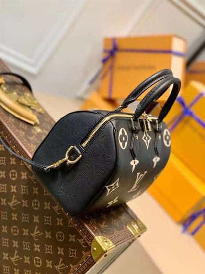LV Speedy Bandouliere - Black