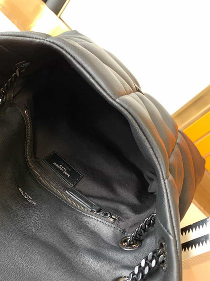 YSL Puffer Small Bag - Black