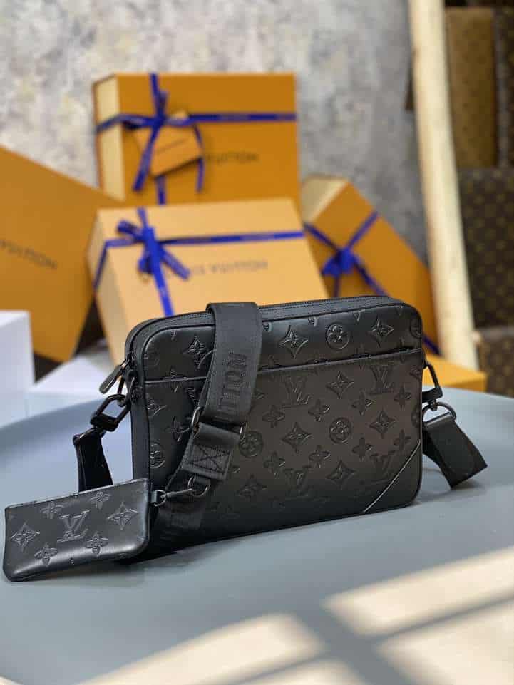 LV Duo Messenger Bag - Black