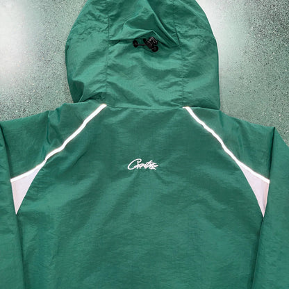Crtez Alcatraz Windbreaker - Green/White