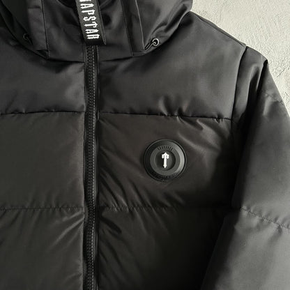 TS Decoded Puffer Jacket - Black/Black