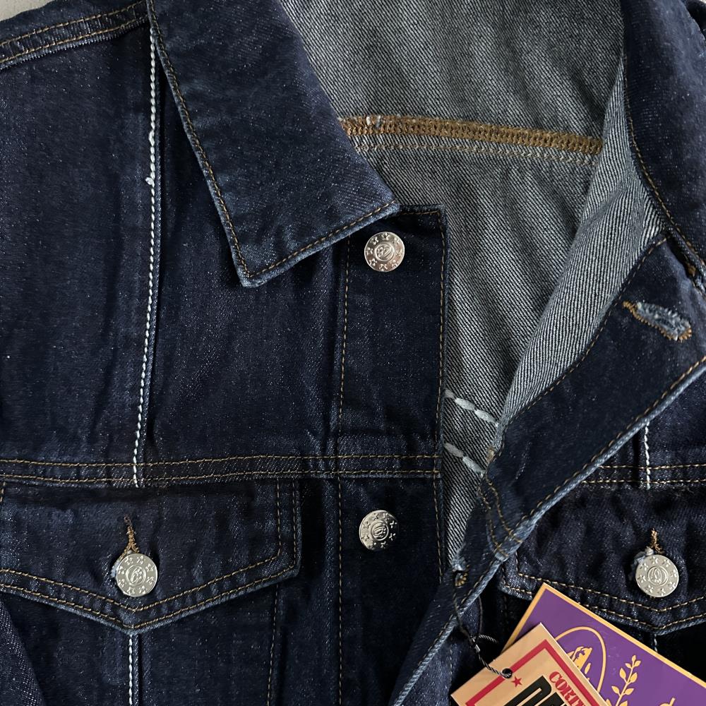 Crtez C-Star Denim Jacket - Dark Blue