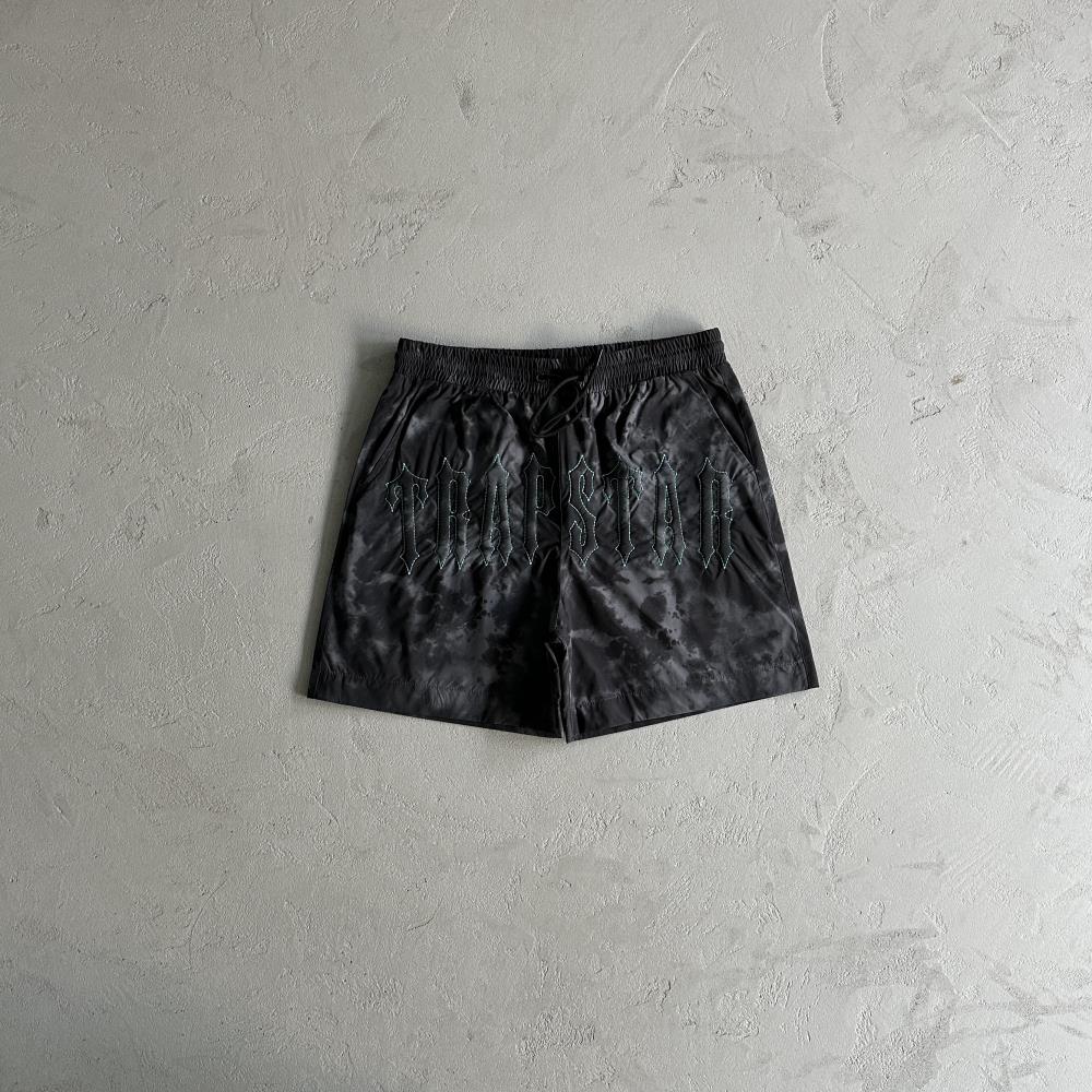 TS Washed Arch Shorts - Black
