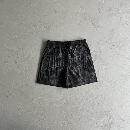 TS Washed Arch Shorts - Black