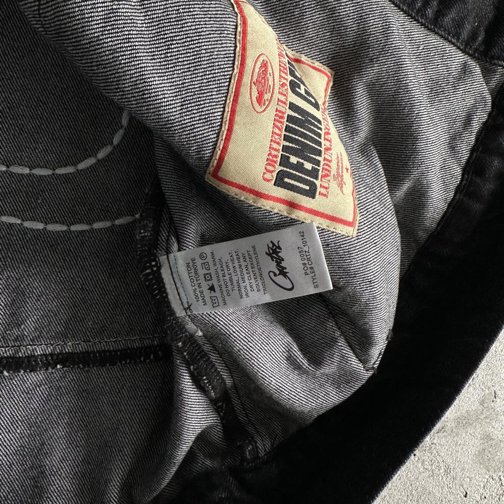 Crtez C-Star Denim Jacket - Black