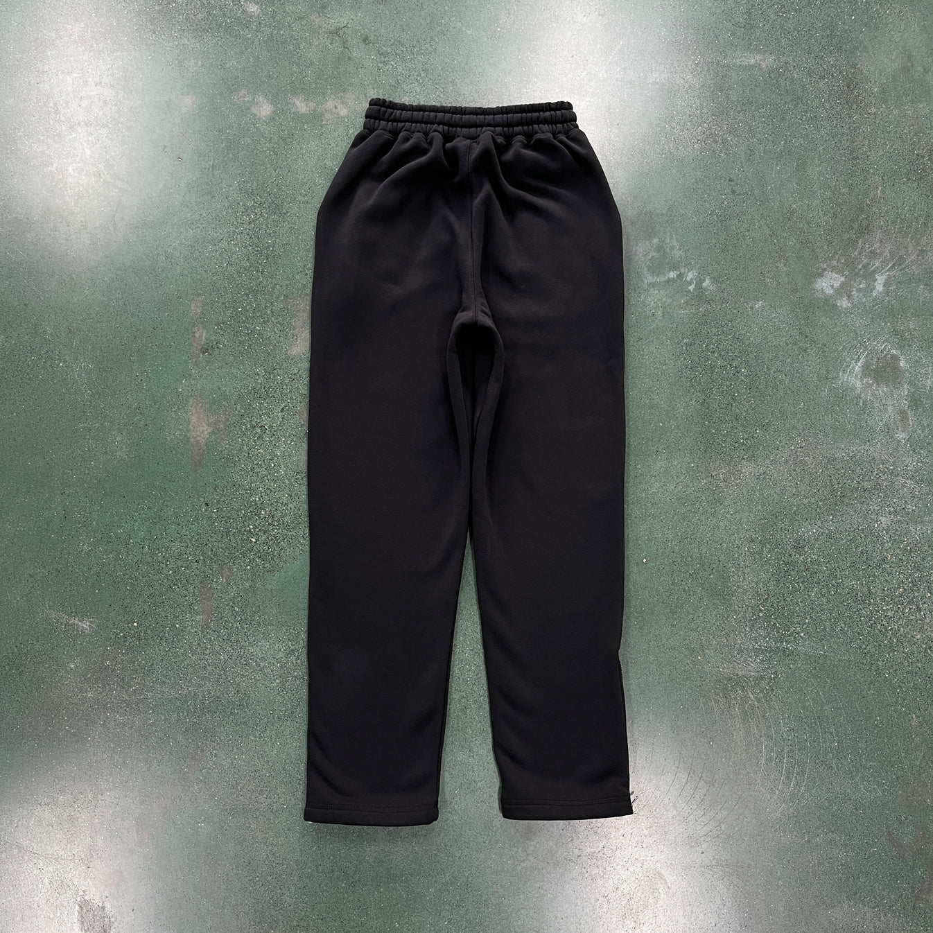 TS Script Zip Through Tracksuit - Black Washed
