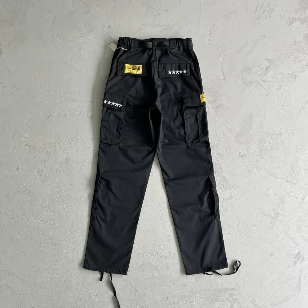 Crtez Island Cargo Pants - Black