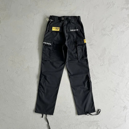 Crtez Island Cargo Pants - Black