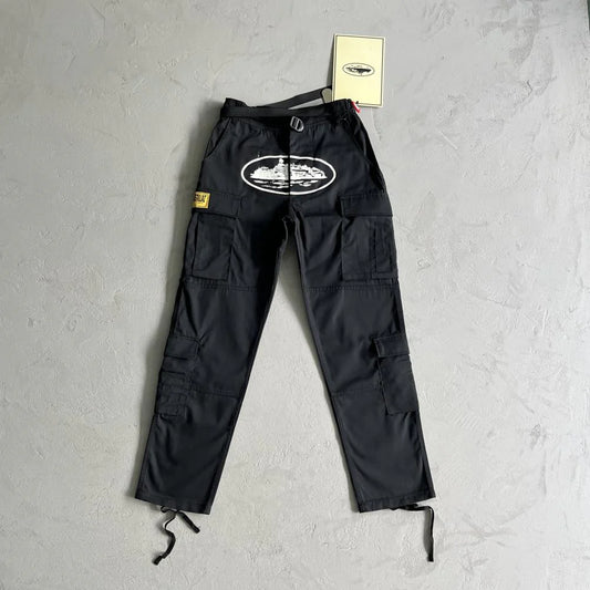 Crtez 4 star Cargo Pants - Black