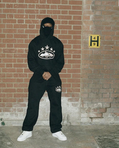 Crtez 5 Starz Alcatraz Tracksuit - Black