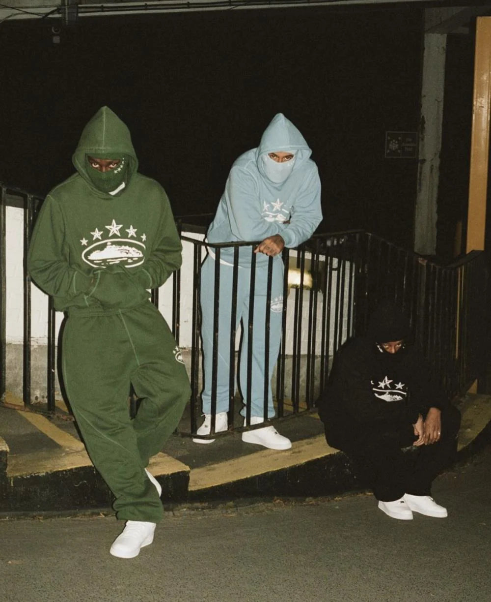 Crtez 5 Starz Alcatraz Tracksuit - Baby Blue
