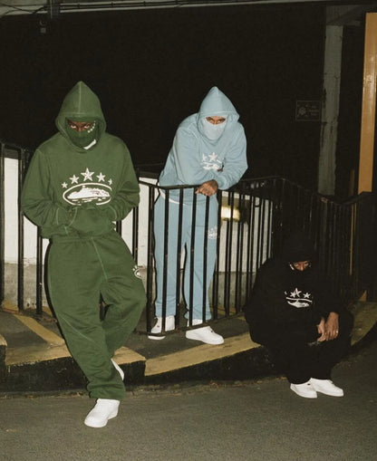 Crtez 5 Starz Alcatraz Tracksuit - Baby Blue