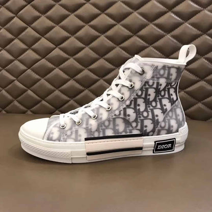 Dior B23 High-Top Shoes - Grey