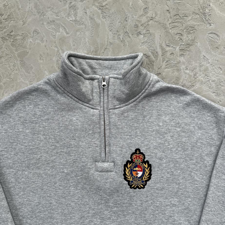 Crtez Royale Crest Quarter Set - Heather Grey