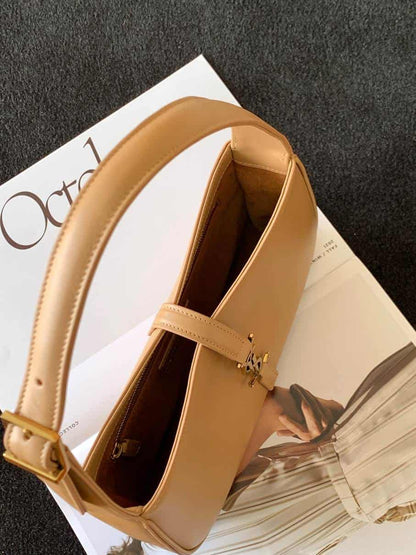 YSL 5A7 Hobo Bag - Beige