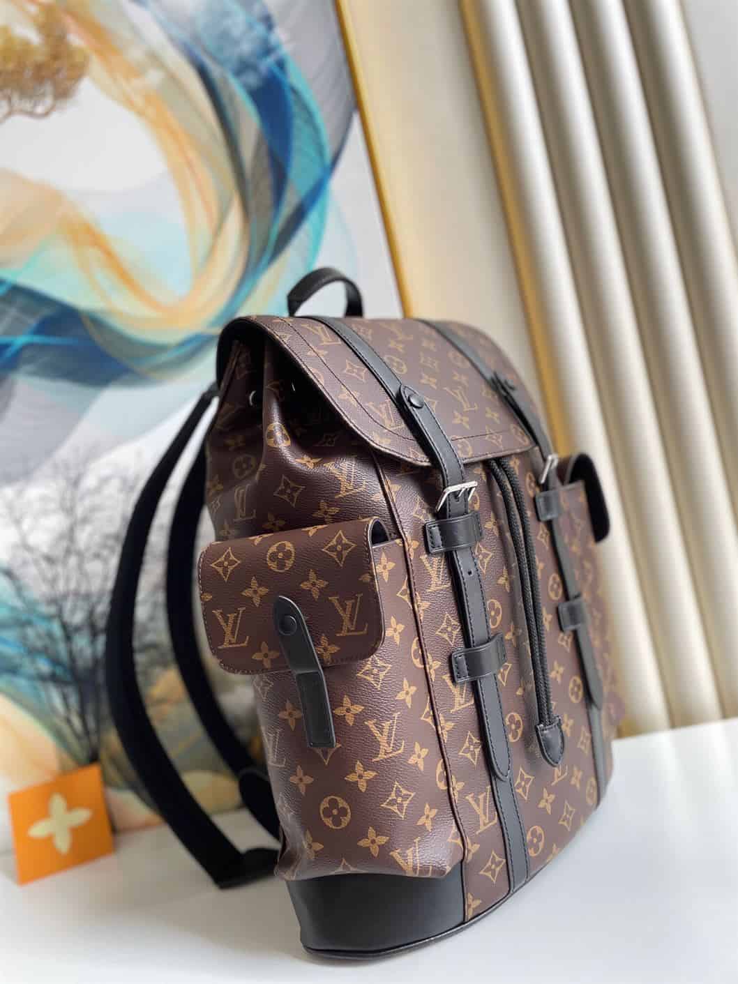 LV Christopher PM Backpack - Brown