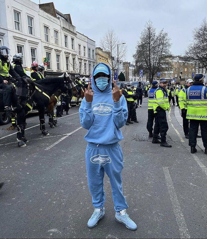 Crtez Alcatraz Tracksuit - Baby Blue
