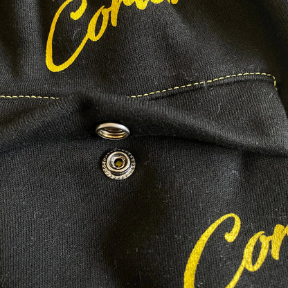 Crtez All Over Print Joggers - Black/Yellow