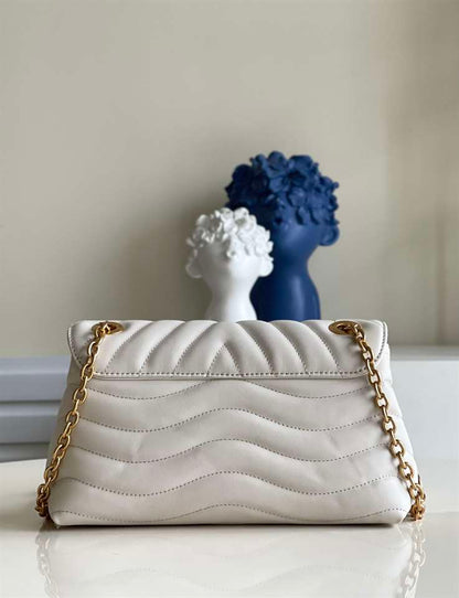 LV New Wave Chain Bag - White