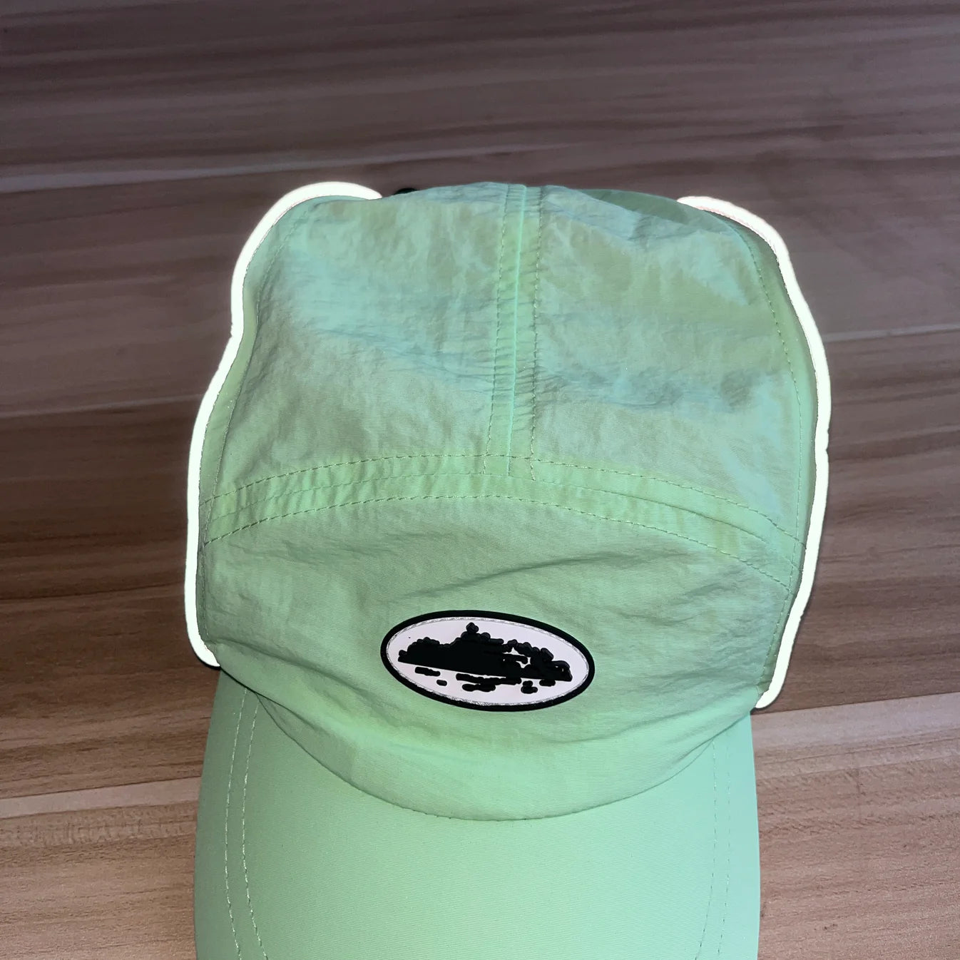 Crtez Drawstring Cap - Fluorescent Green