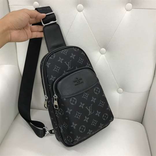 LV Avenue Sling Bag - Black