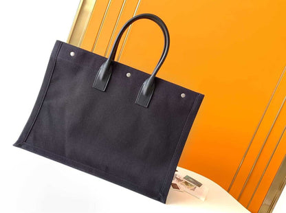 YSL Rive Gauche Tote Bag - Black