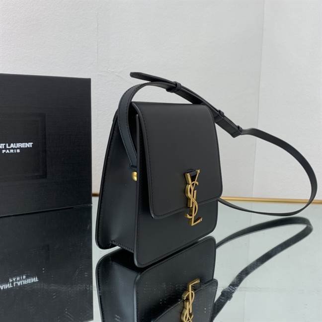 YSL Kaia North/South Satchel - Black