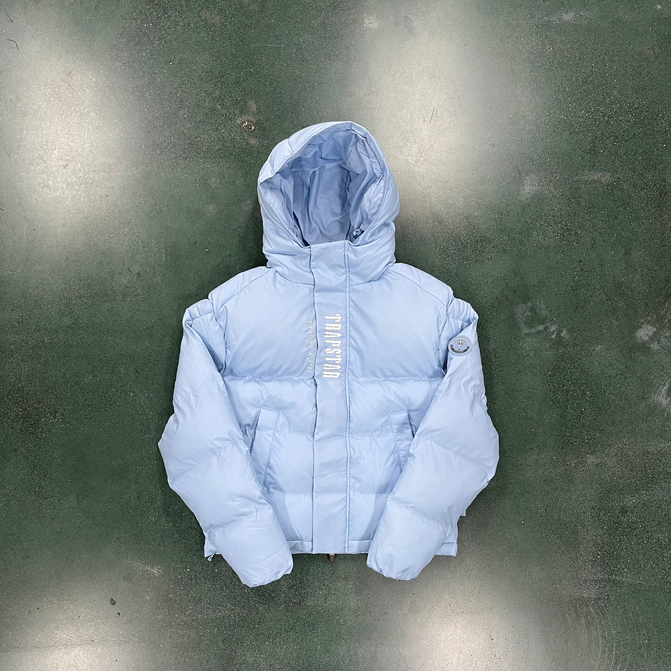 TS Decoded Hooded Puffer 2.0 Jacket - Ice Blue