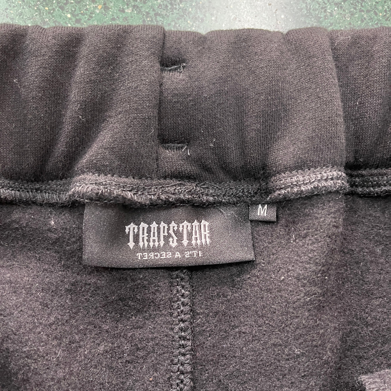TS Decoded Chenille Tracksuit - Olive Camo/Black