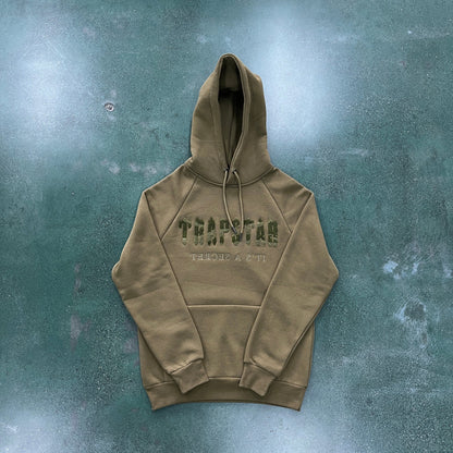TS Decoded Chenille Tracksuit - Olive Camo/Black